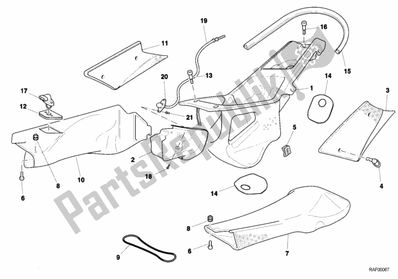 Toutes les pièces pour le Admission du Ducati Superbike 996 RS 2001